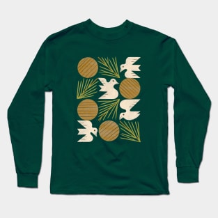 Pine Forest Doves Long Sleeve T-Shirt